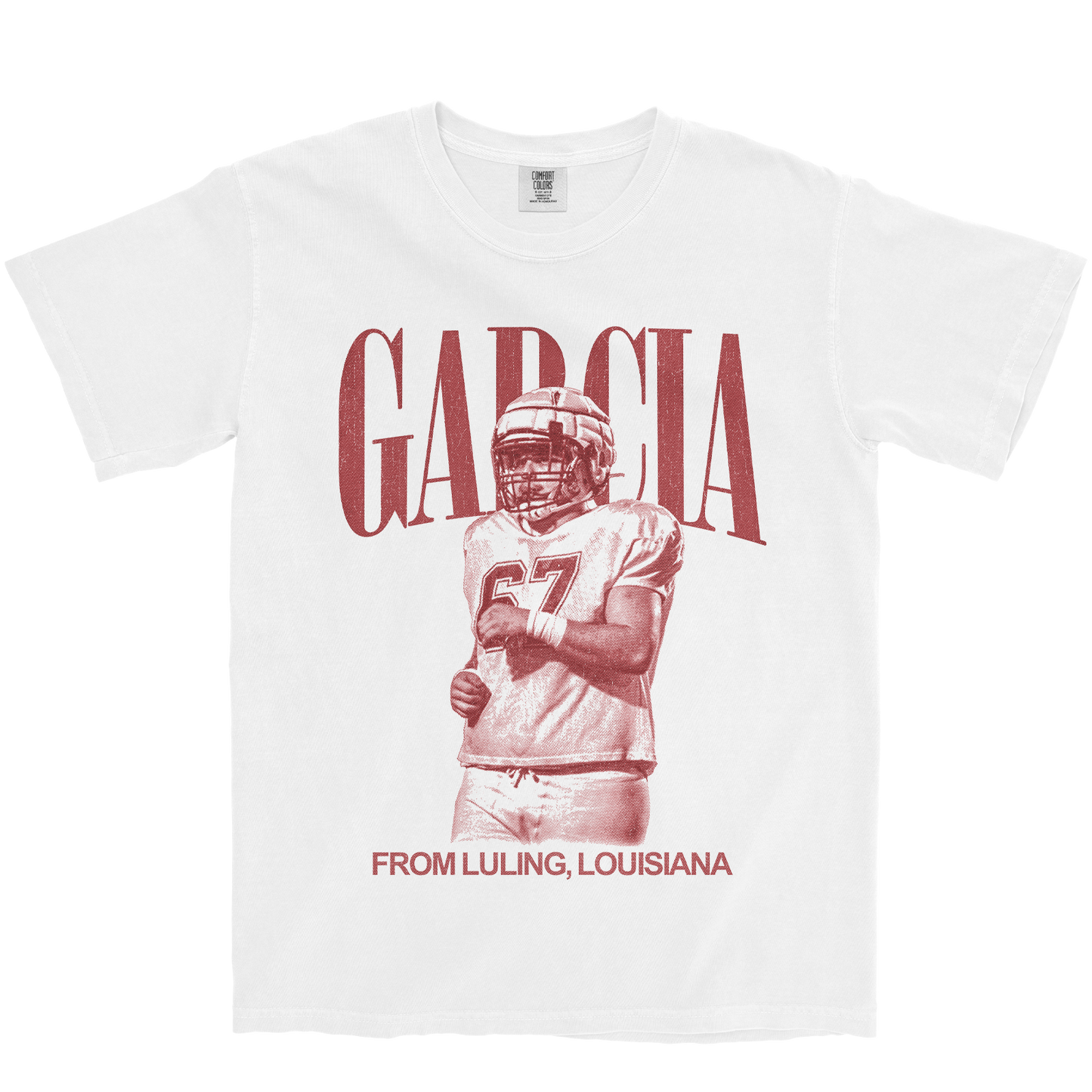 MARCUS GARCIA VINTAGE WHITE TEE