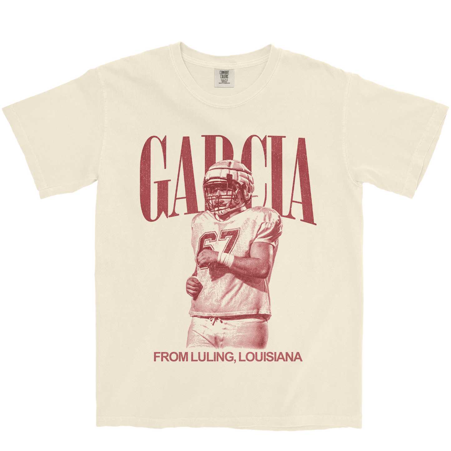MARCUS GARCIA VINTAGE IVORY TEE
