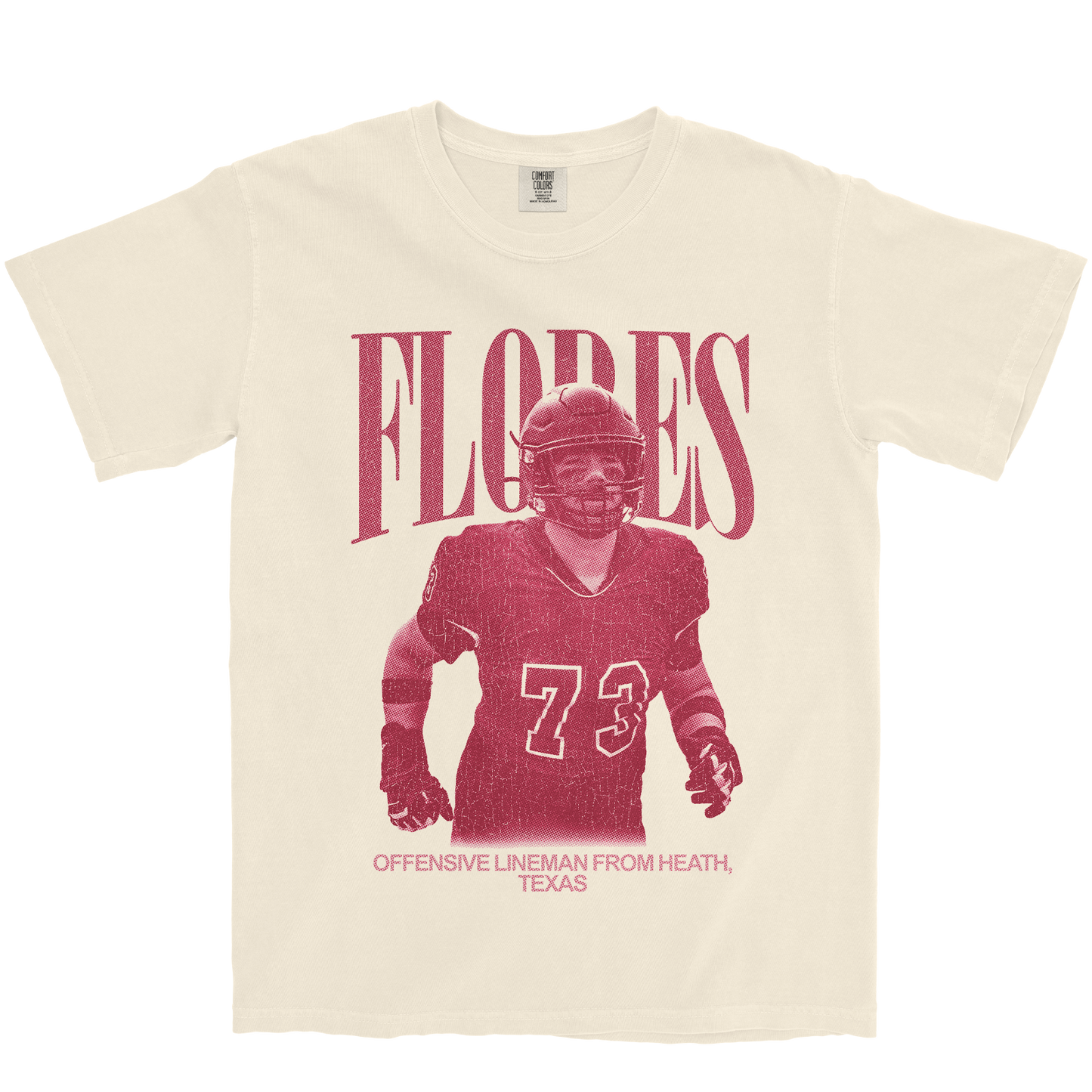 CALEB FLORES VINTAGE IVORY TEE