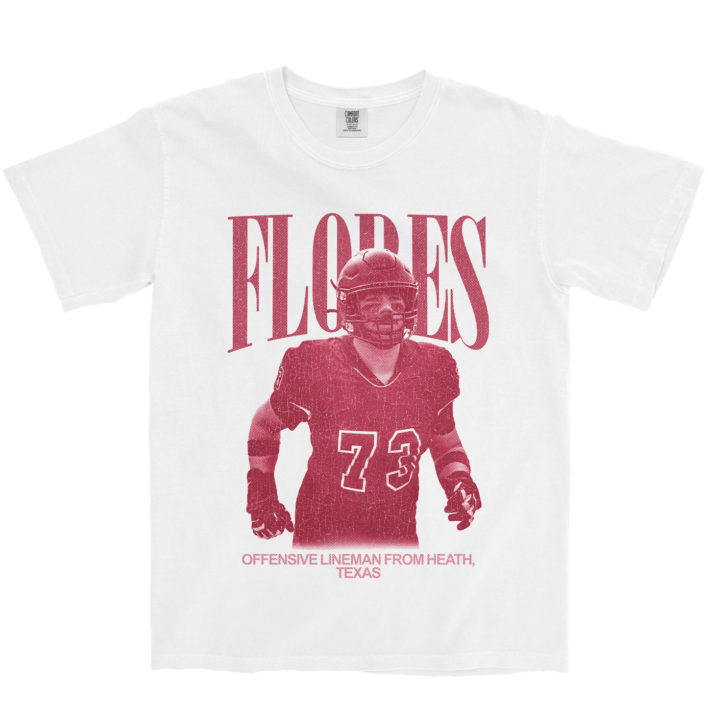 CALEB FLORES VINTAGE WHITE TEE