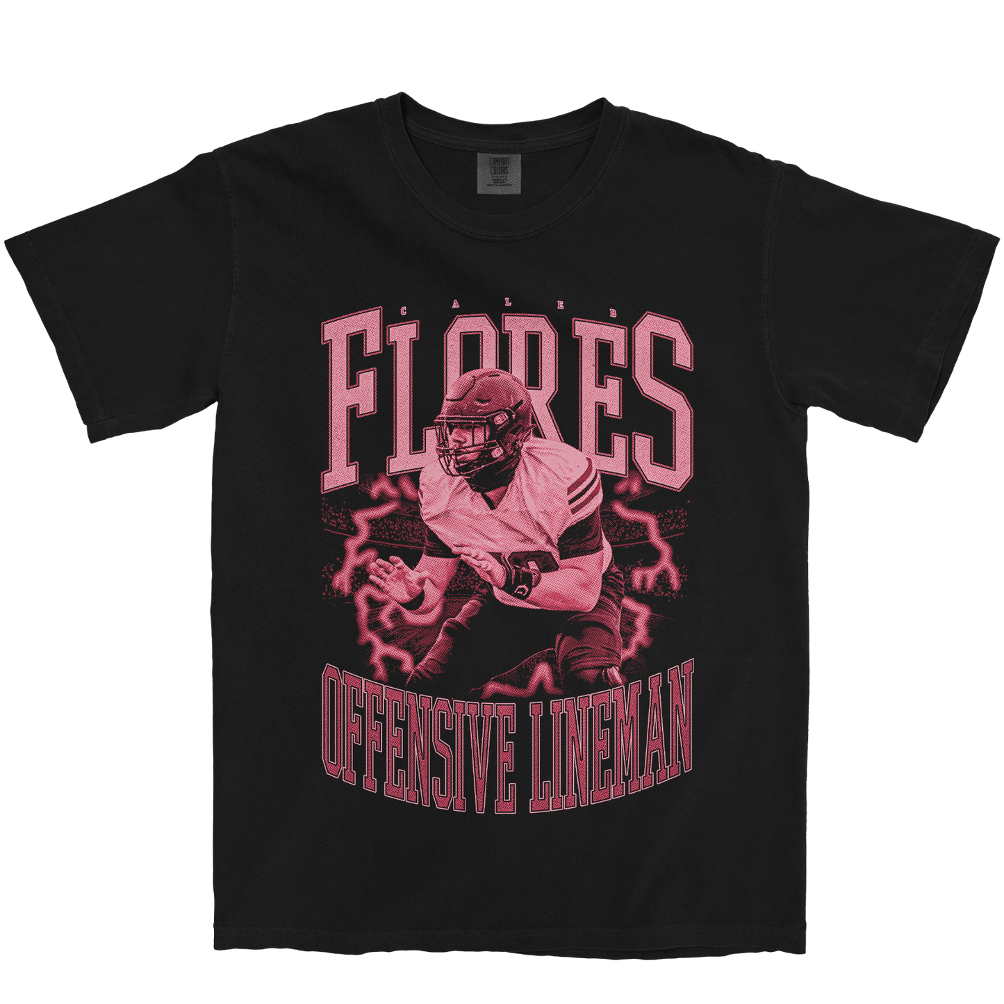 CALEB FLORES VINTAGE BLACK TEE