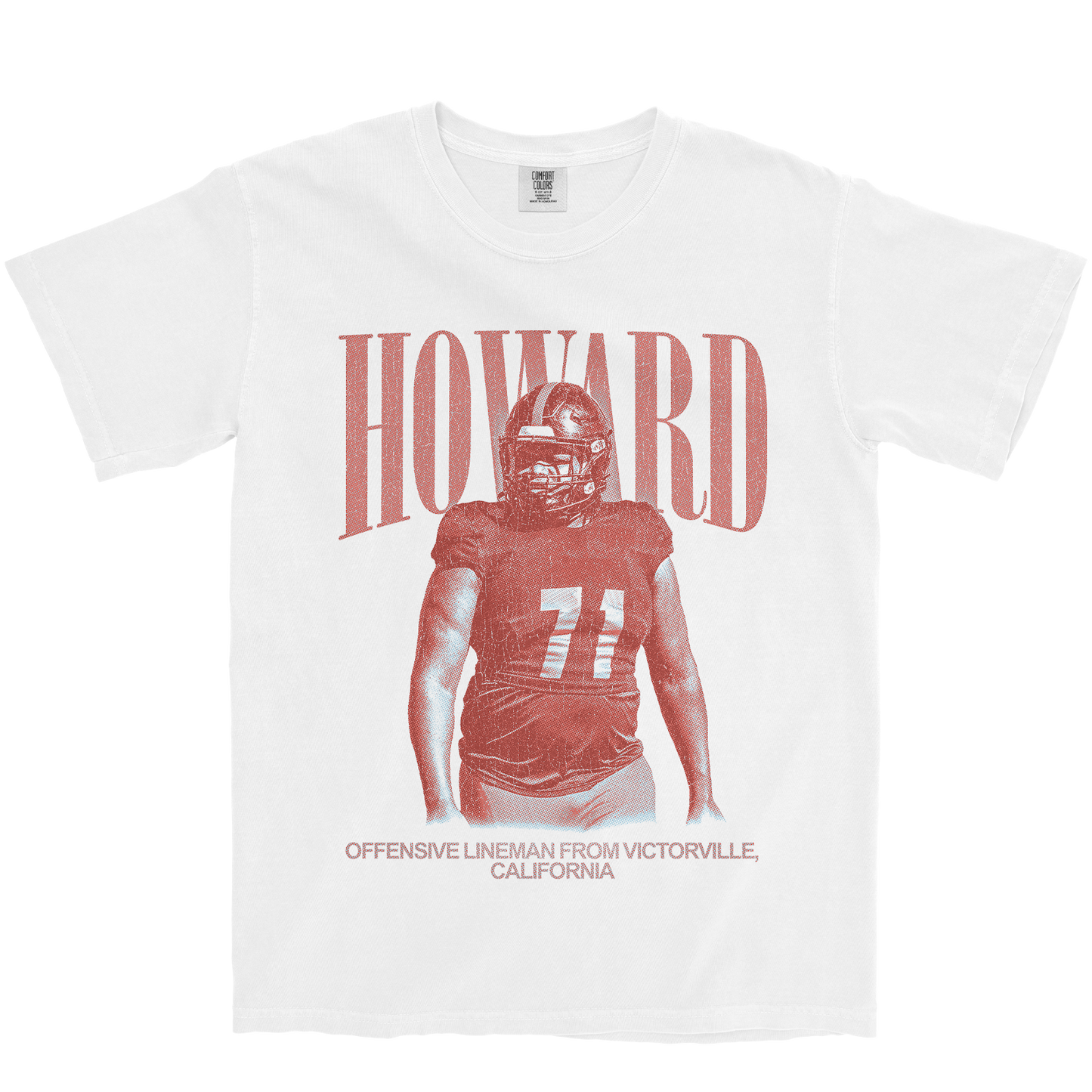 JAURESEE HOWARD VINTAGE WHITE TEE