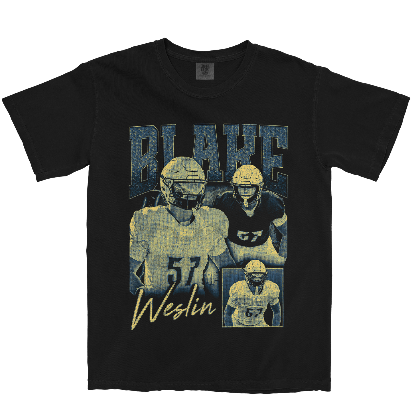 BLAKE WESLIN GRAPHIC BLACK TEE