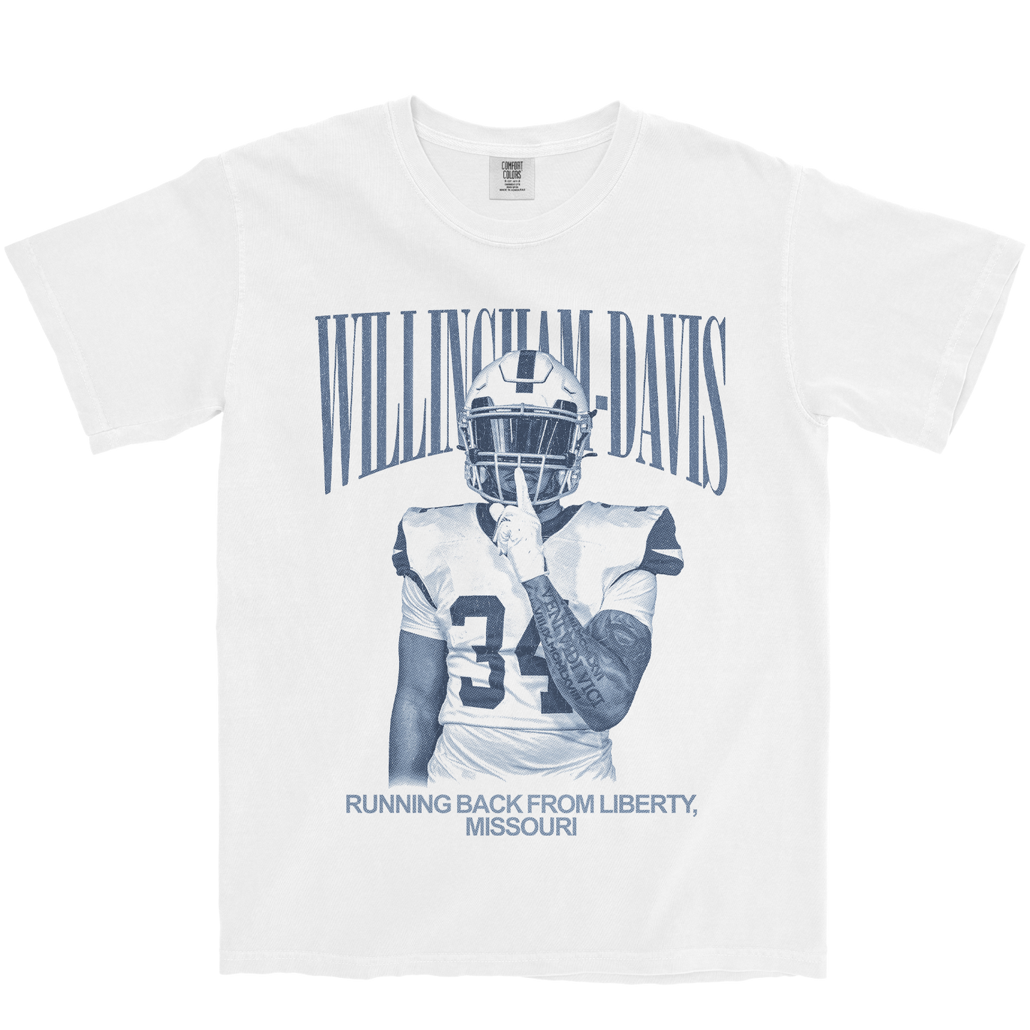 ZAC WILLINGHAM-DAVIS VINTAGE WHITE TEE