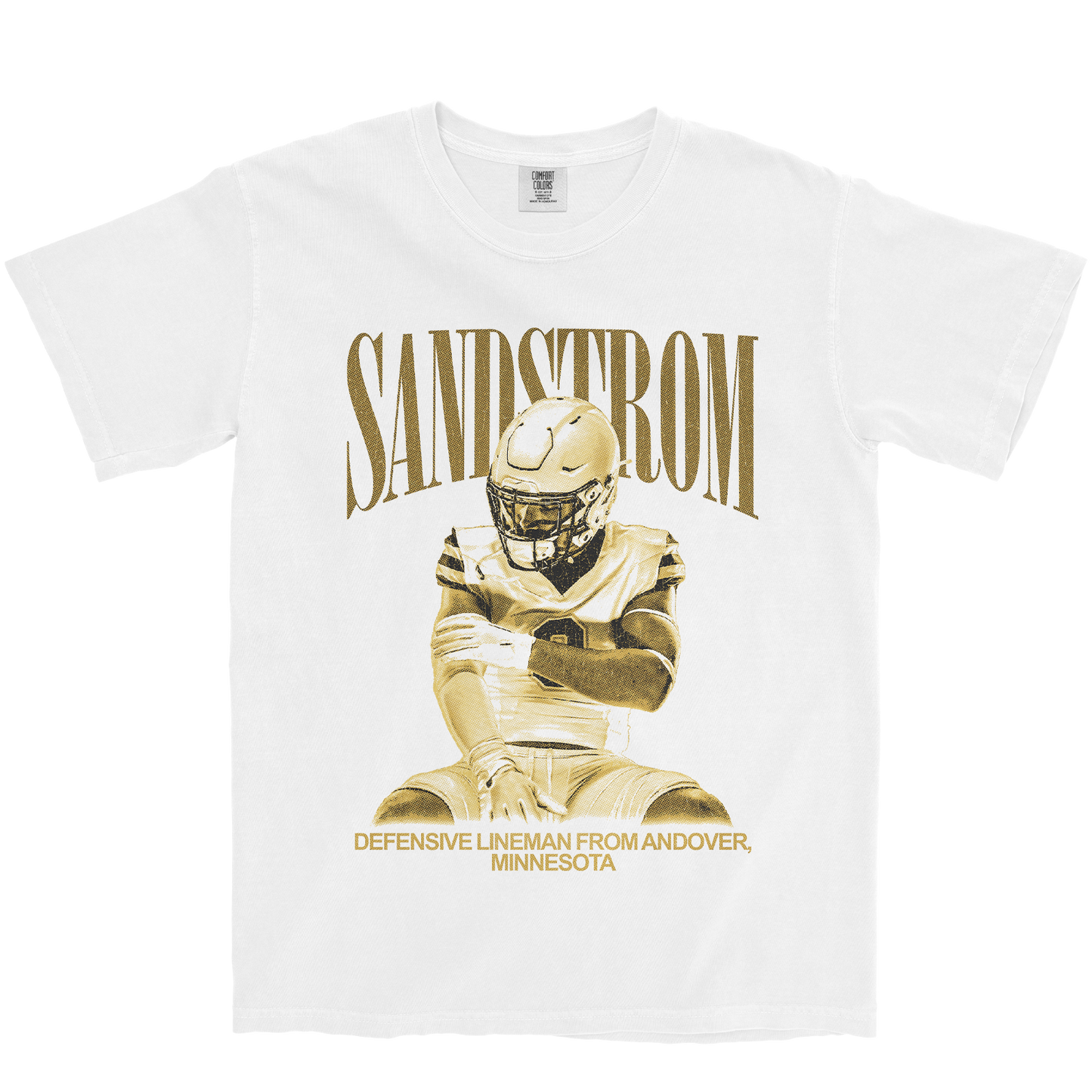 CALEB SANDSTROM VINTAGE WHITE TEE