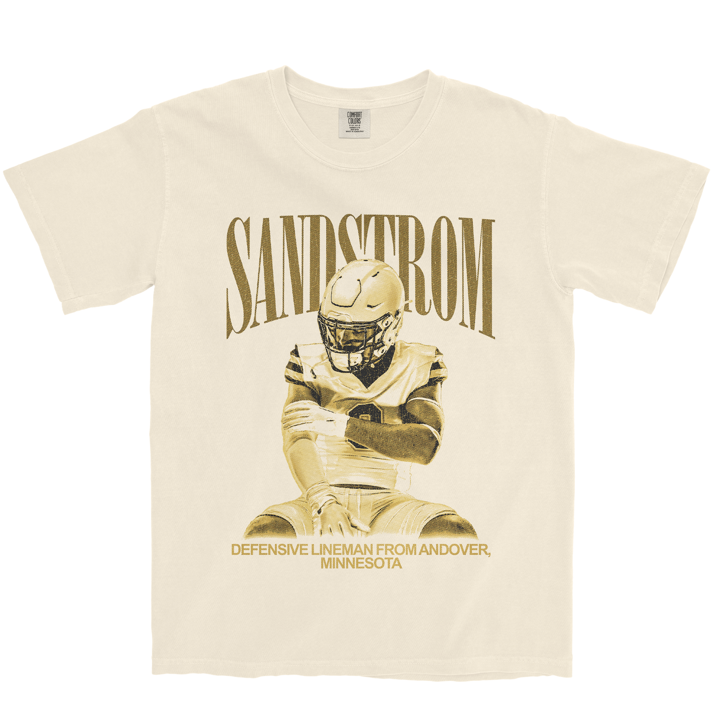 CALEB SANDSTROM VINTAGE IVORY TEE