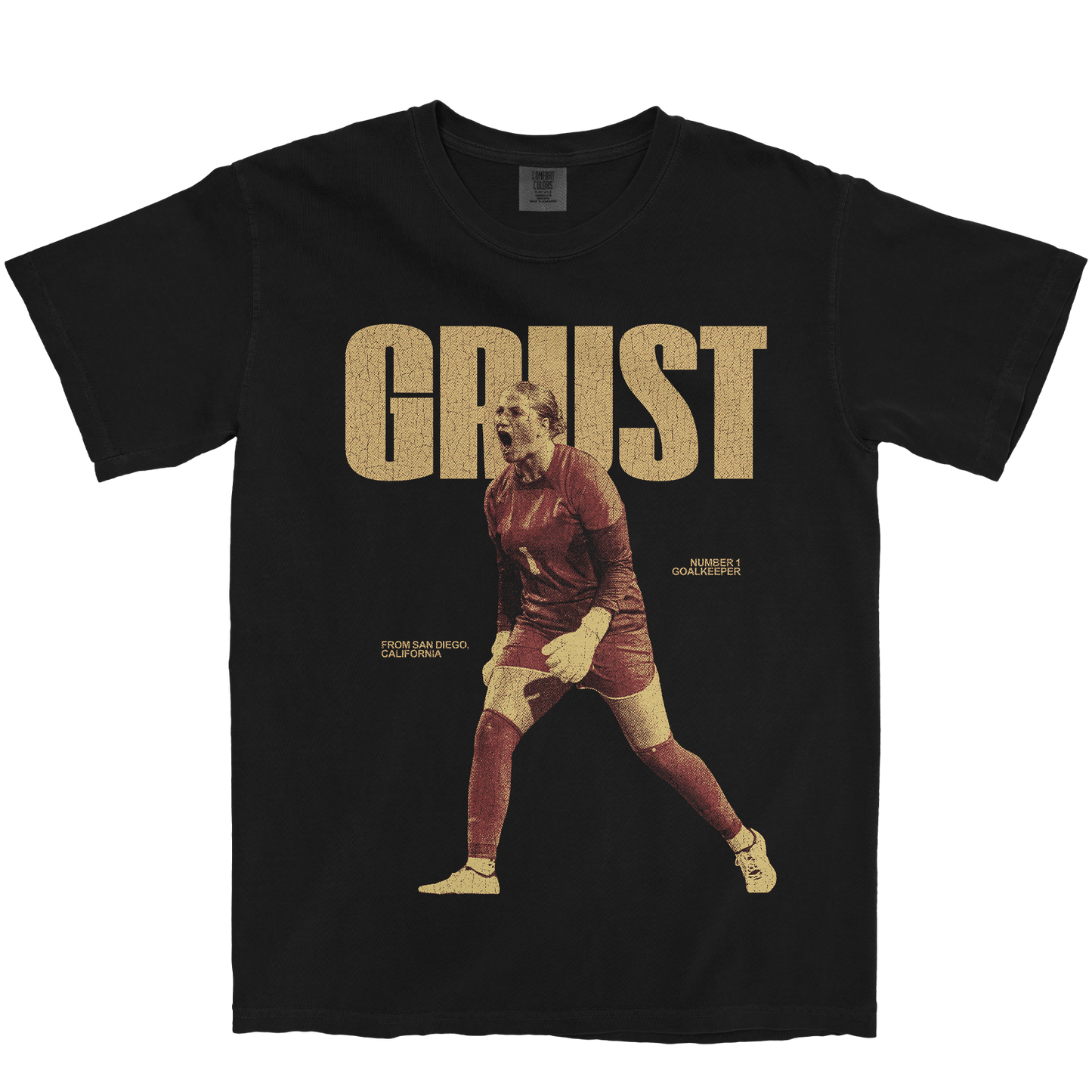 BELLA GRUST VINTAGE BLACK TEE
