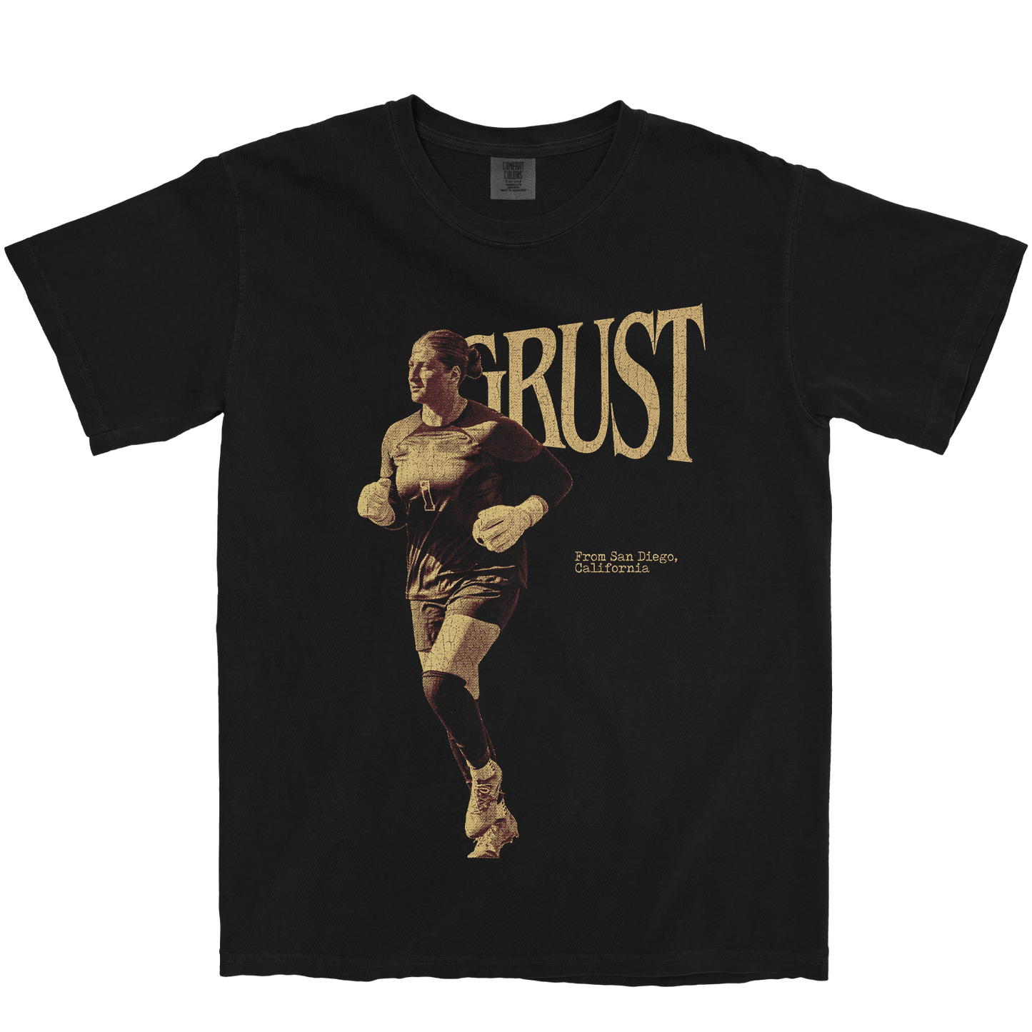 BELLA GRUST RETRO BLACK TEE