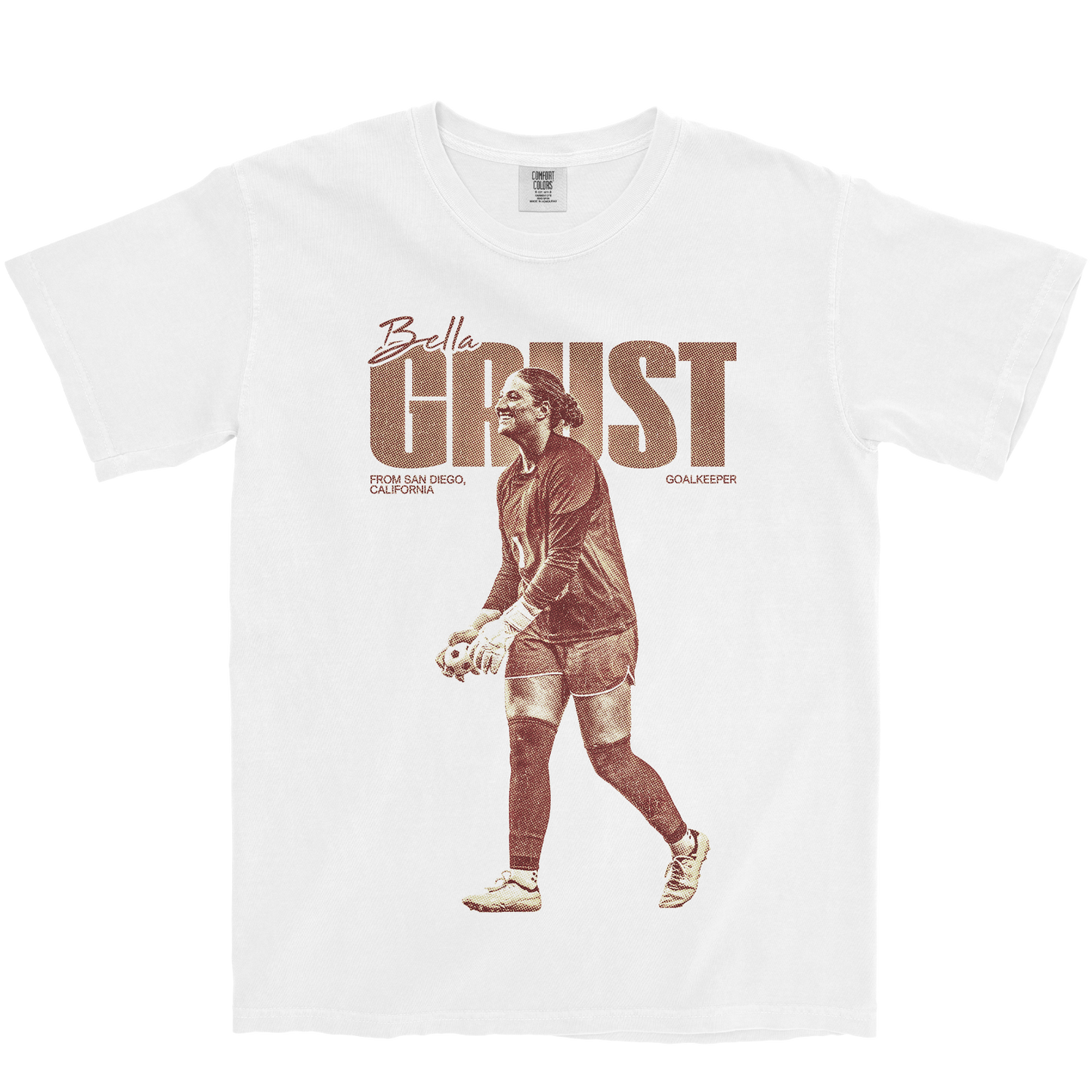 BELLA GRUST VINTAGE WHITE TEE