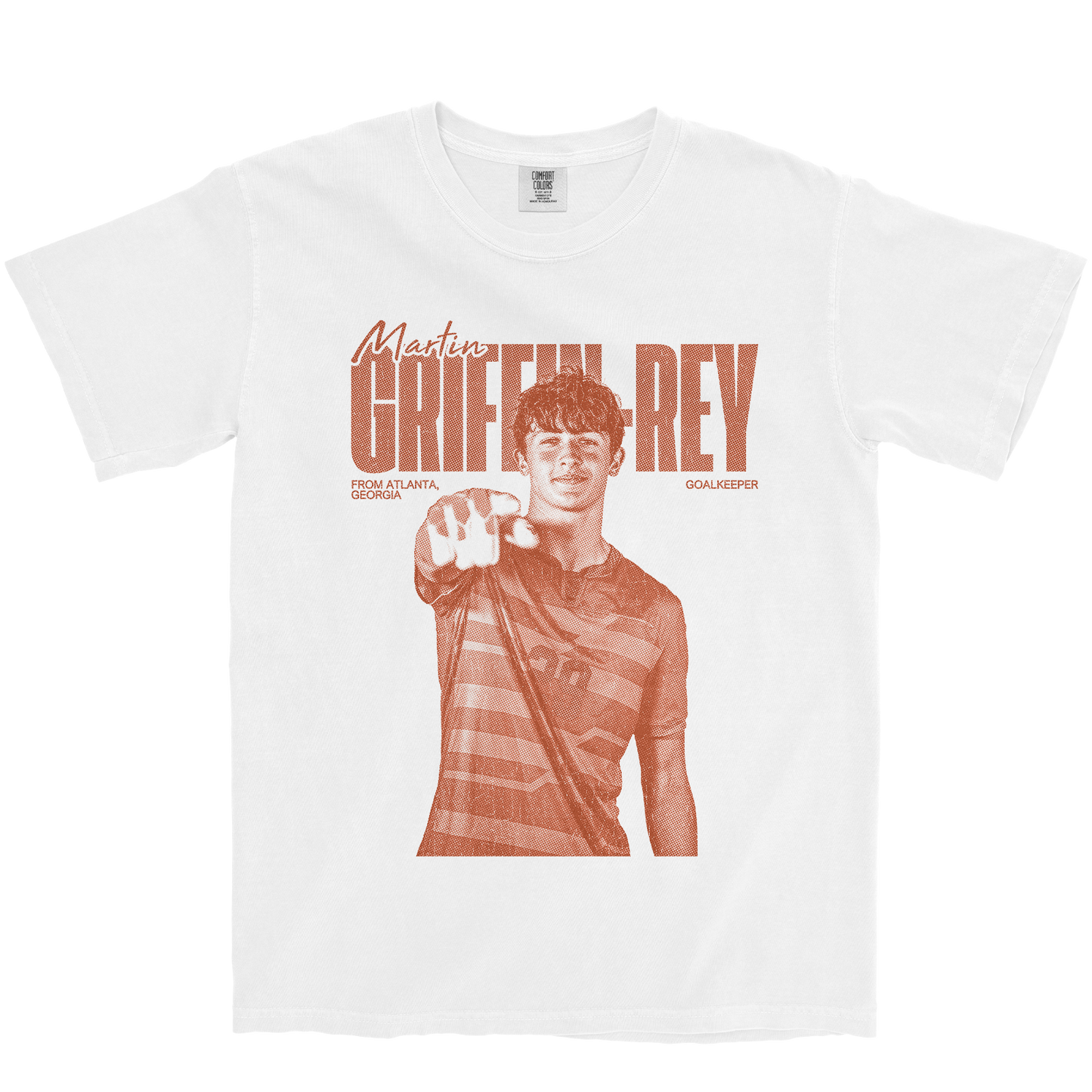 MARTIN GRIFFIN-REY VINTAGE WHITE TEE
