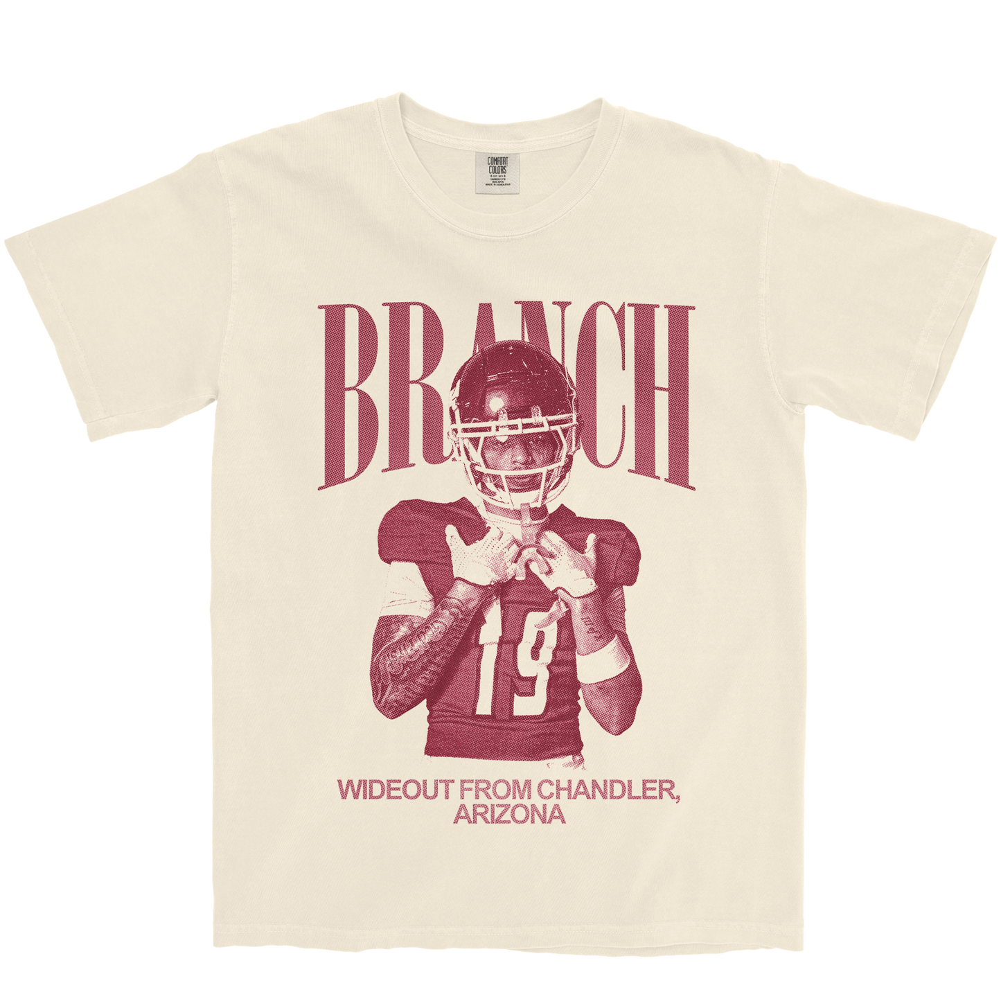 JAXON BRANCH VINTAGE IVORY TEE