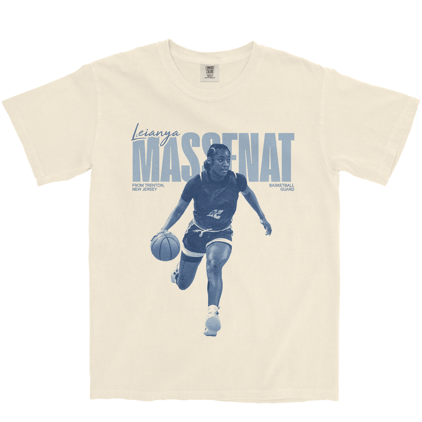 LEIANYA MASSENAT IVORY WHITE TEE