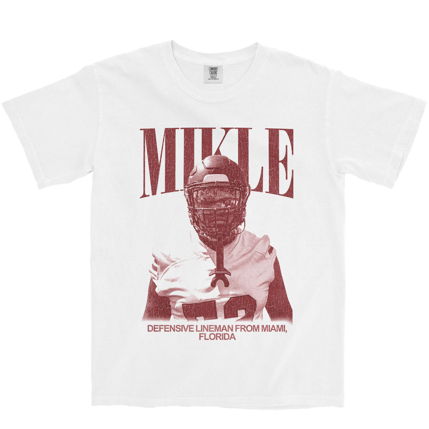 PHILLIP MIKLE JR. VINTAGE WHITE TEE