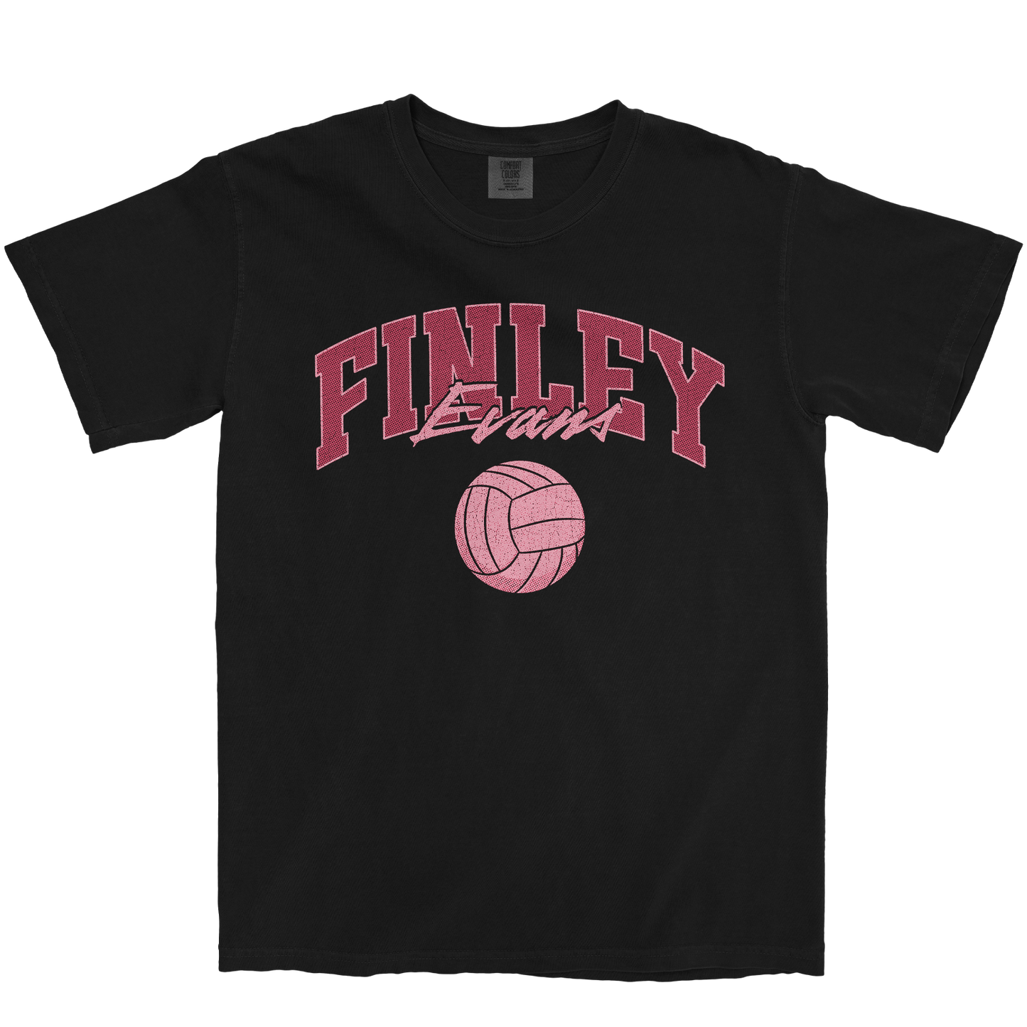 FINLEY EVANS VOLLEYBALL BLACK TEE
