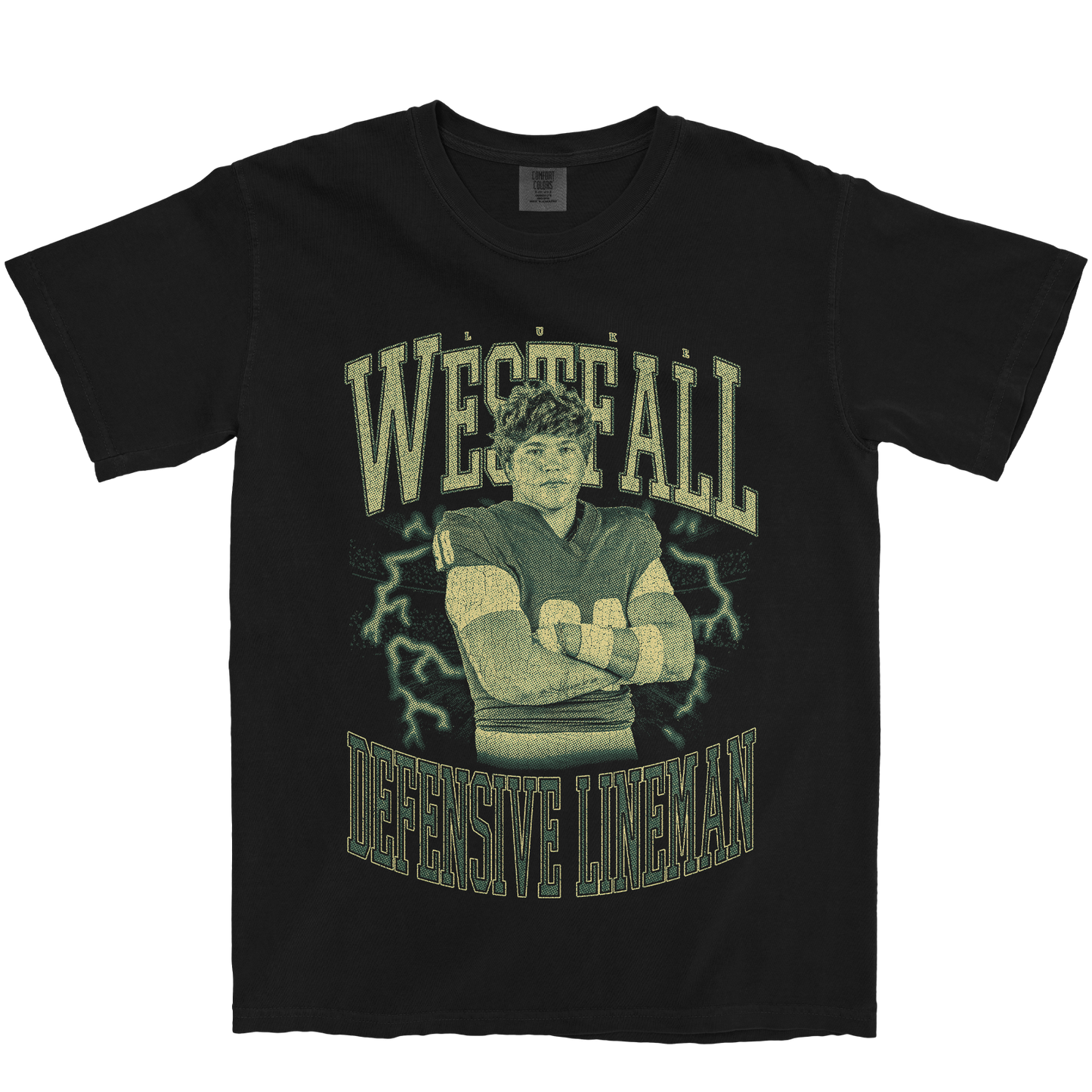 LUKE WESTFALL VINTAGE BLACK TEE