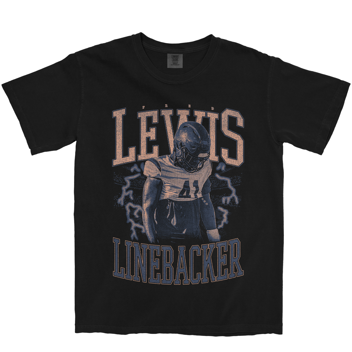 FRED LEWIS VINTAGE BLACK TEE