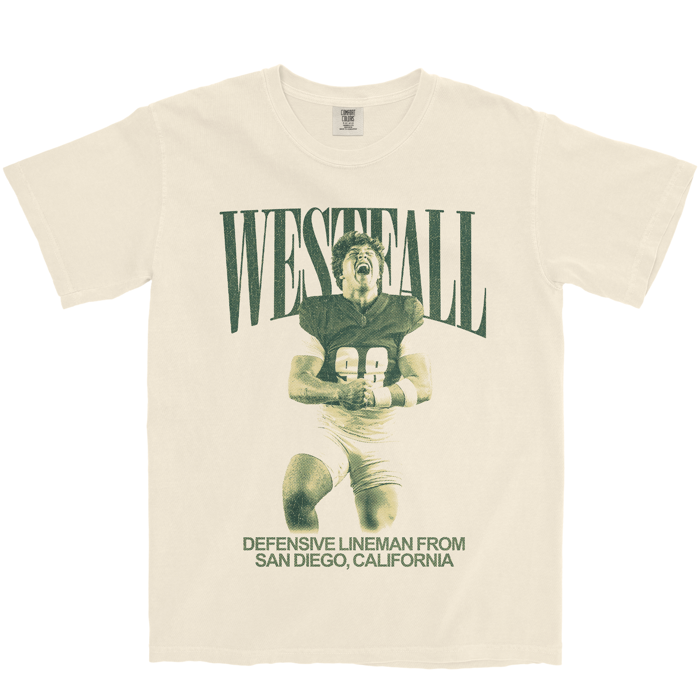 LUKE WESTFALL VINTAGE IVORY TEE