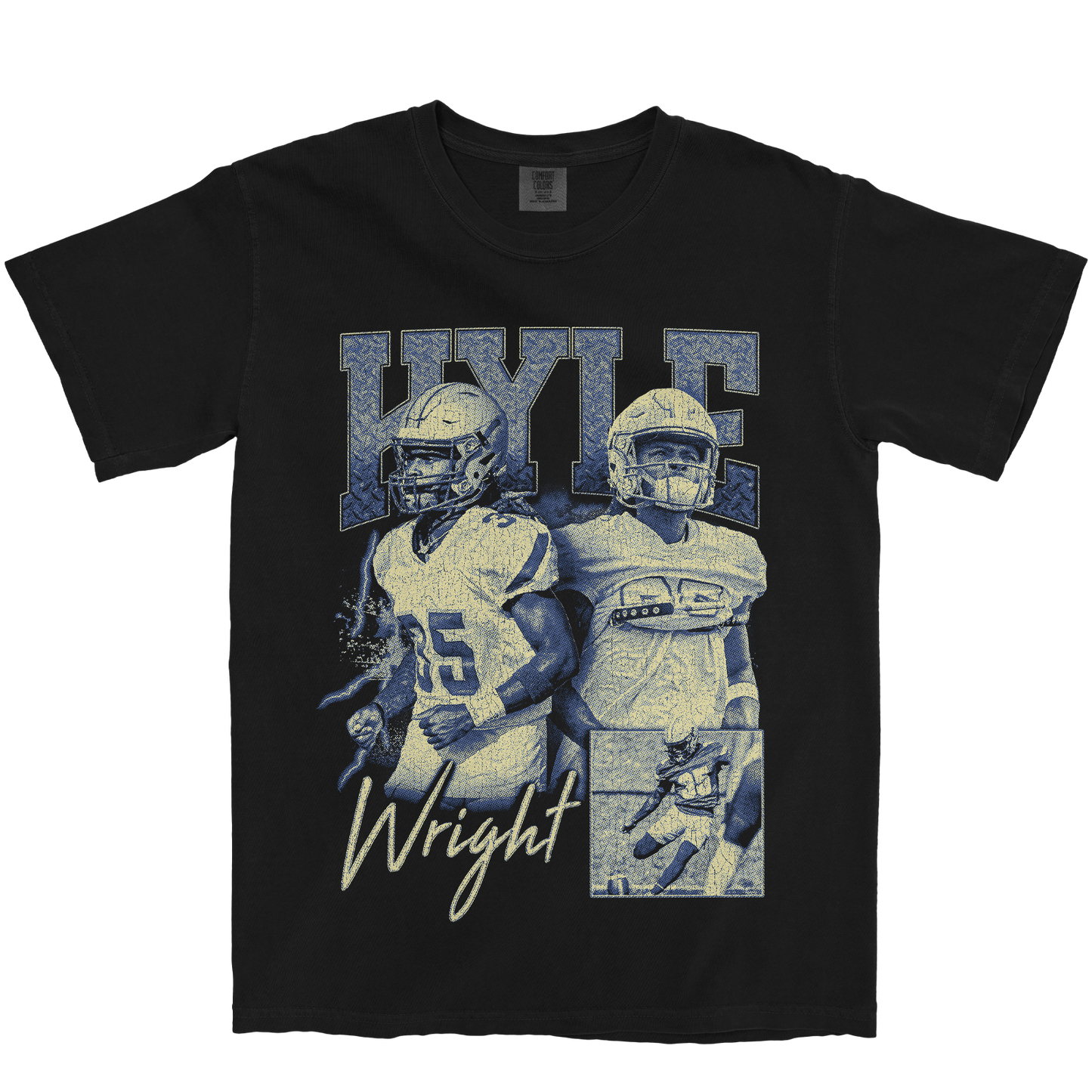 KYLE WRIGHT GRAPHIC BLACK TEE