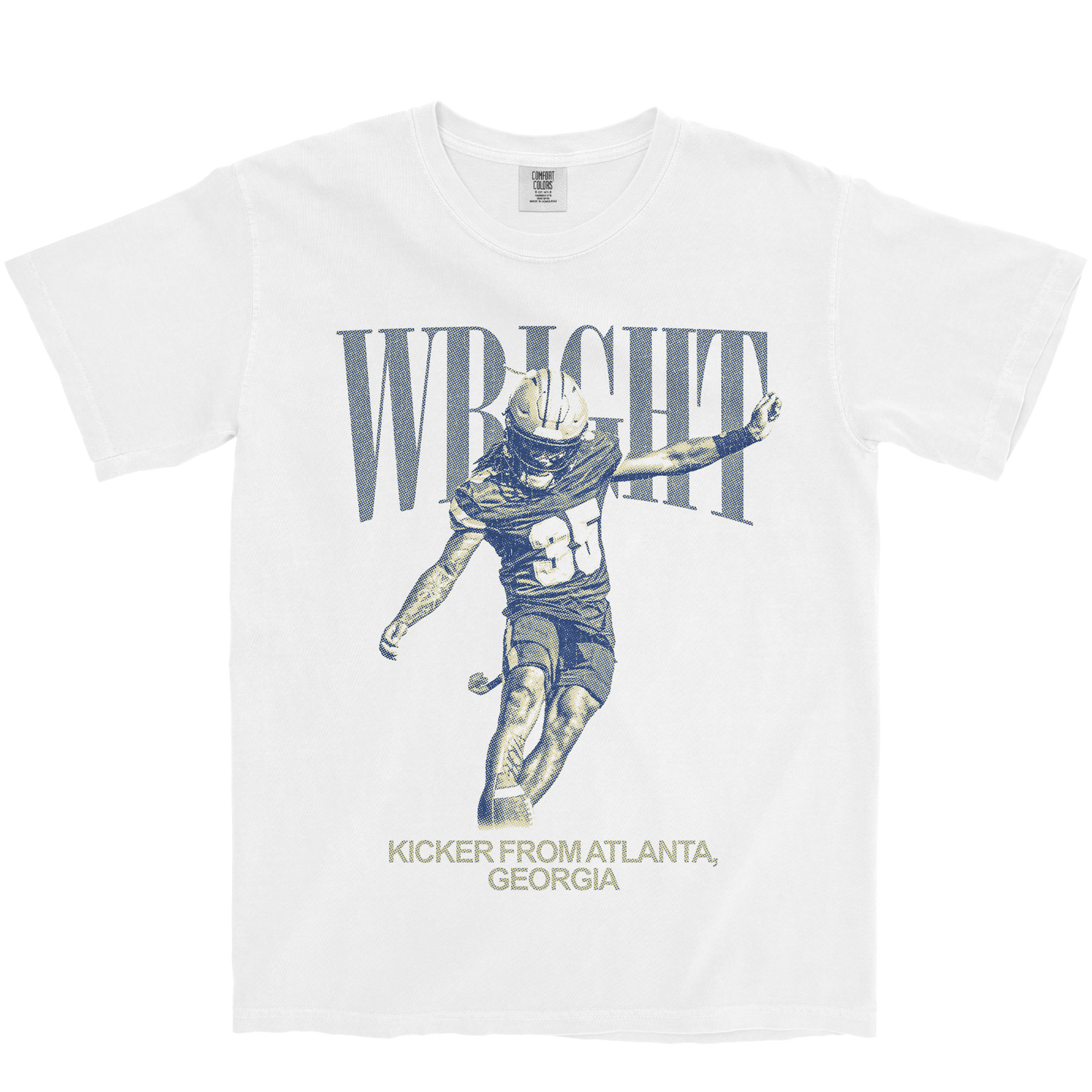 KYLE WRIGHT VINTAGE WHITE TEE