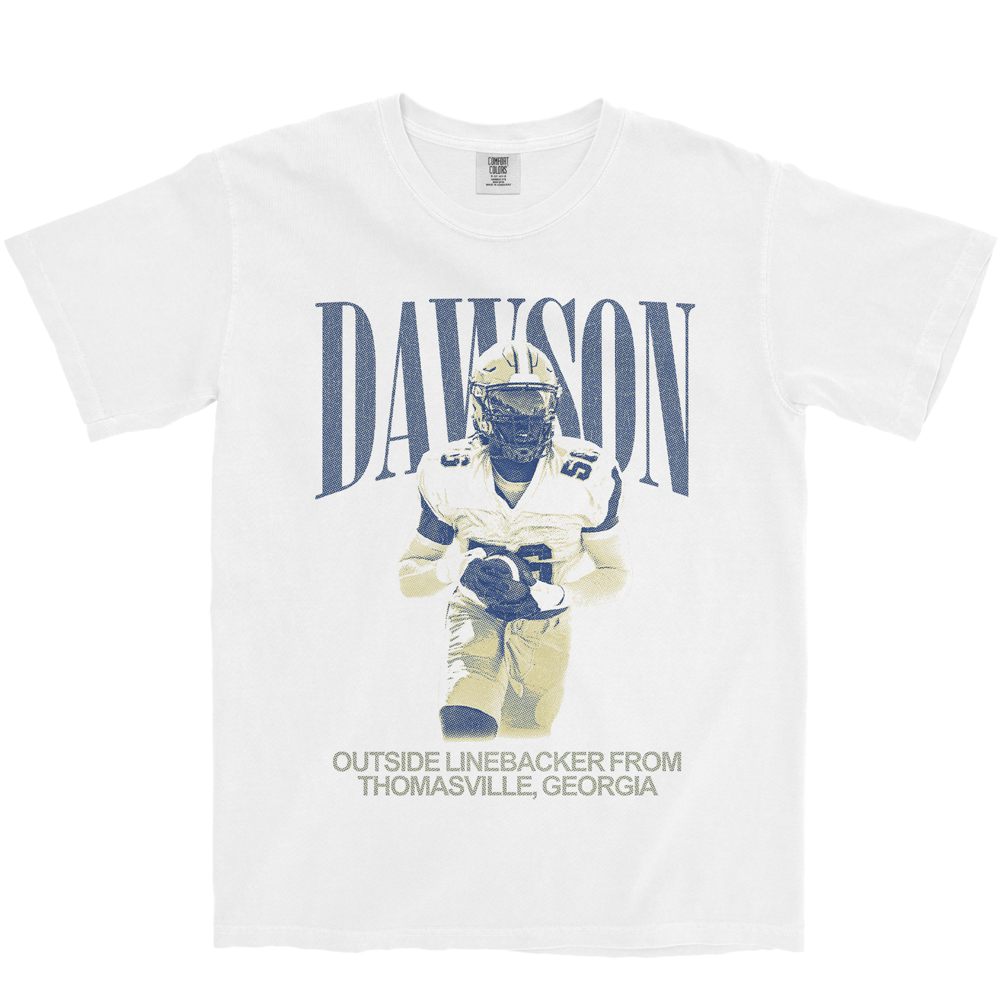 JIMMY DAWSON VINTAGE WHITE TEE