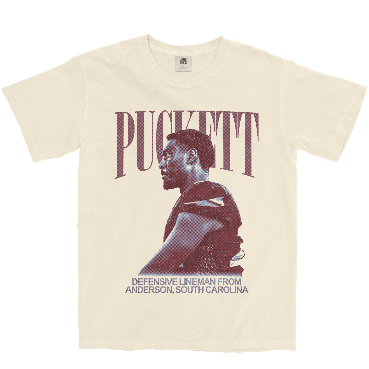 HUNTER PUCKETT VINTAGE IVORY TEE