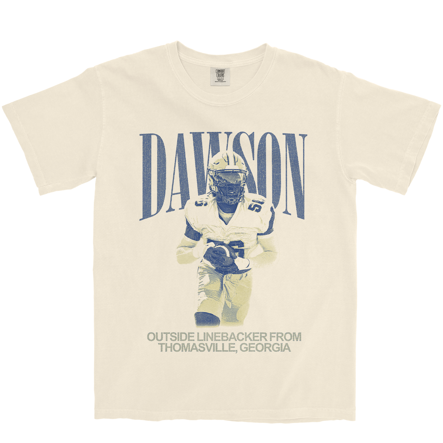 JIMMY DAWSON VINTAGE IVORY TEE