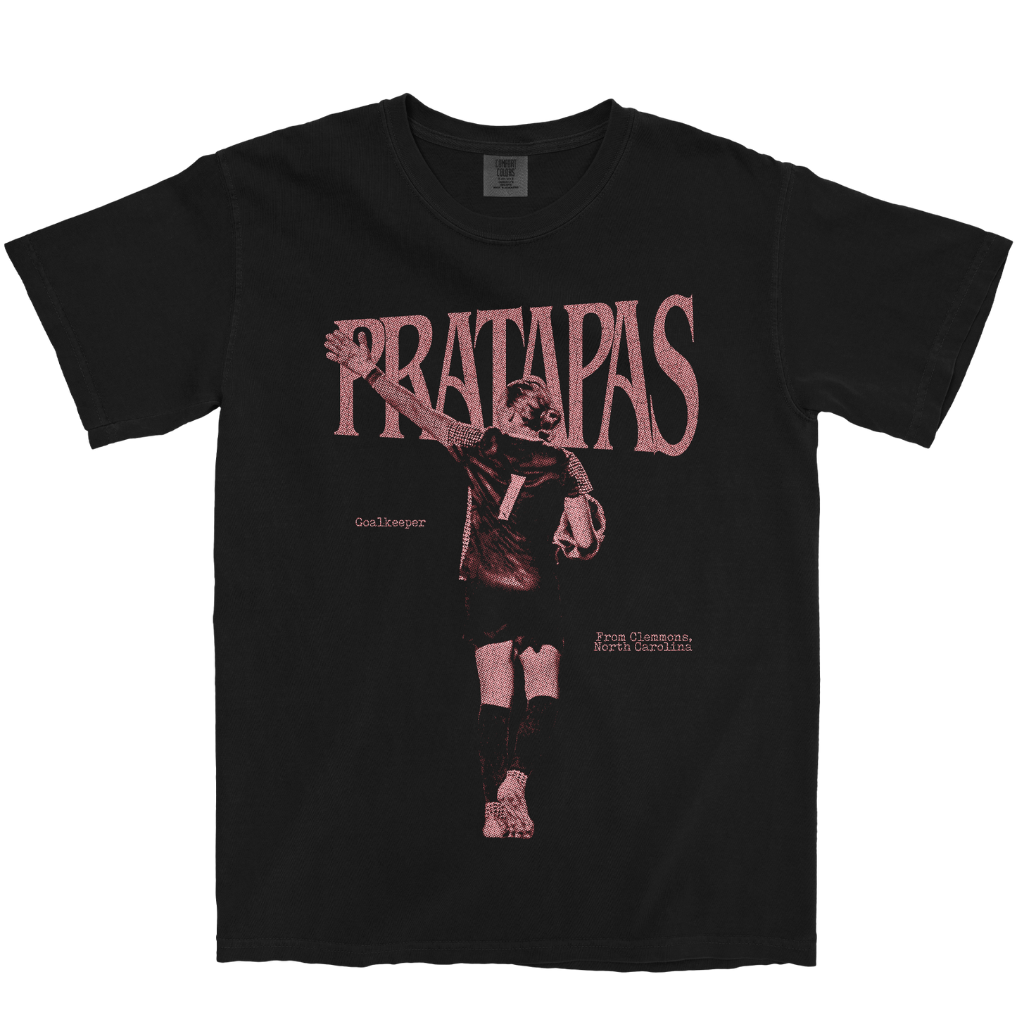 OLIVIA PRATAPAS RETRO BLACK TEE