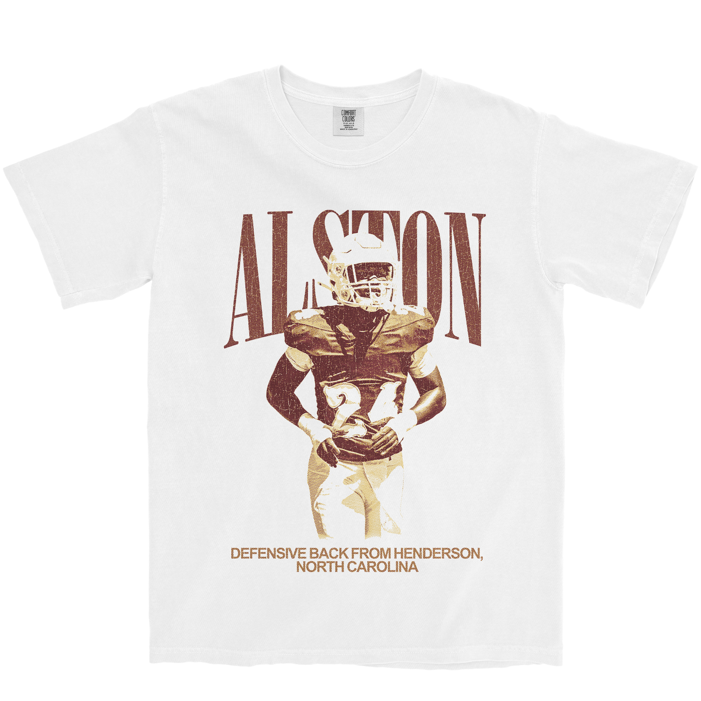 ISMAN ALSTON VINTAGE WHITE TEE