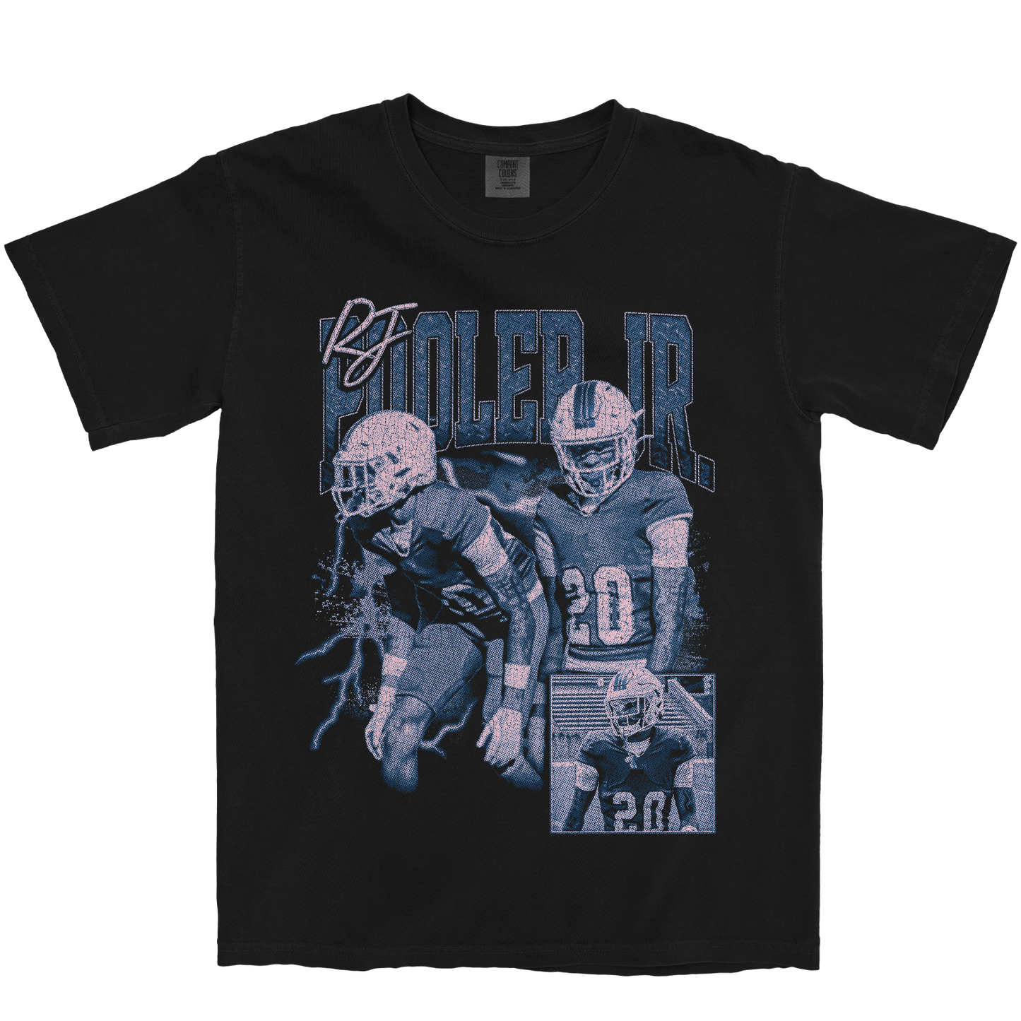 RJ POOLER JR. GRAPHIC BLACK TEE