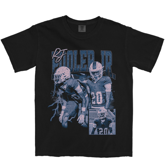 RJ POOLER JR. GRAPHIC BLACK TEE