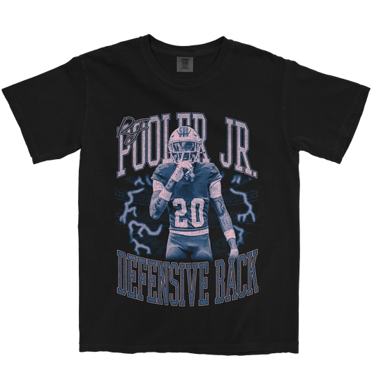 RJ POOLER JR. VINTAGE BLACK TEE