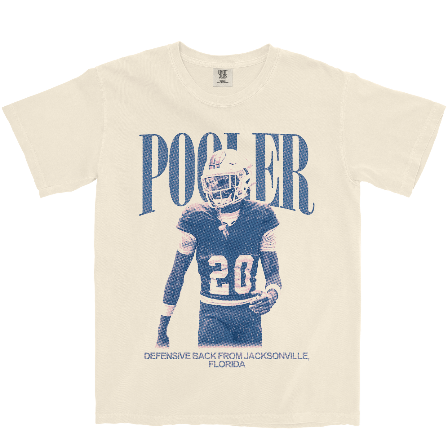 RJ POOLER JR. VINTAGE IVORY TEE