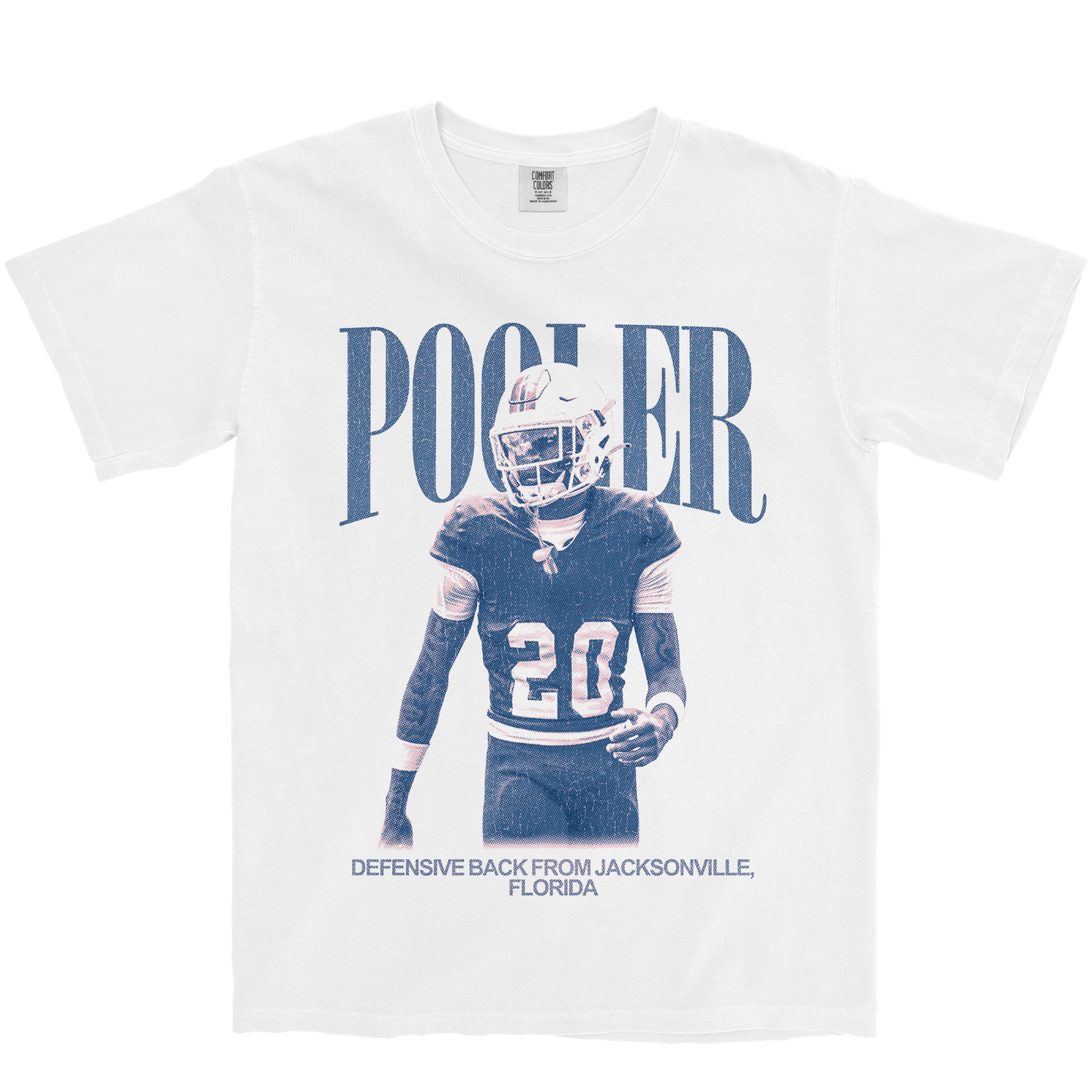 RJ POOLER JR. VINTAGE WHITE TEE