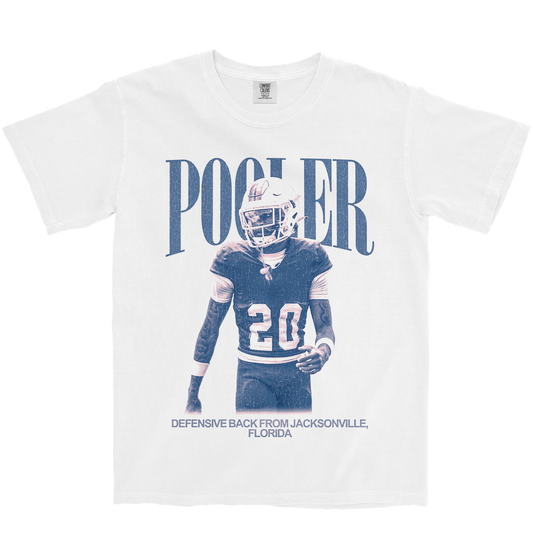RJ POOLER JR. VINTAGE WHITE TEE