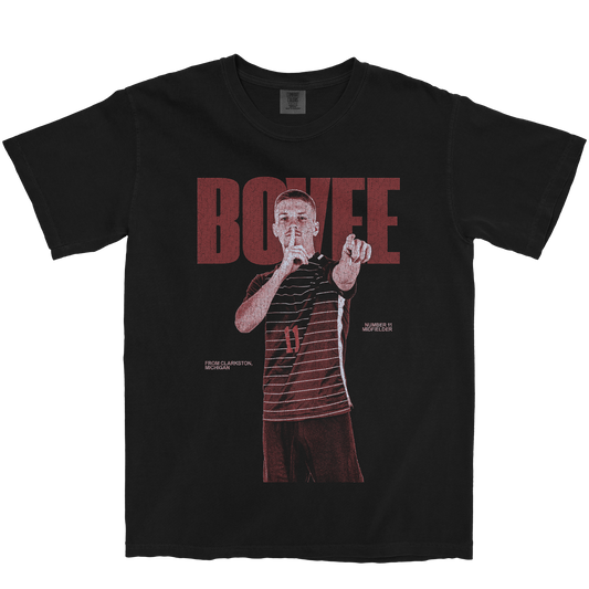 RYAN BOVEE VINTAGE BLACK TEE