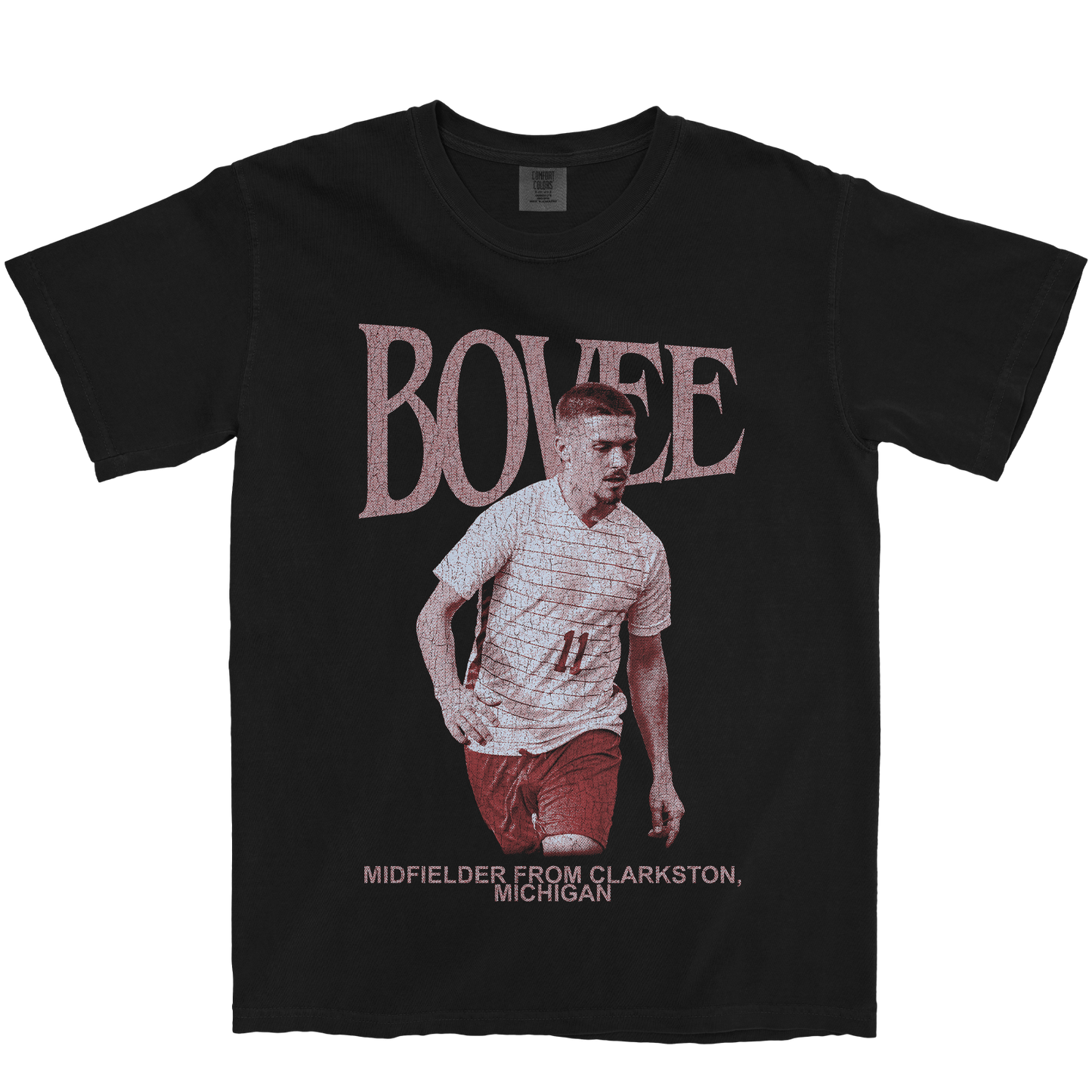 RYAN BOVEE RETRO BLACK TEE