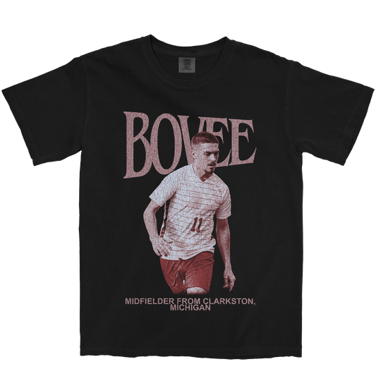 RYAN BOVEE RETRO BLACK TEE