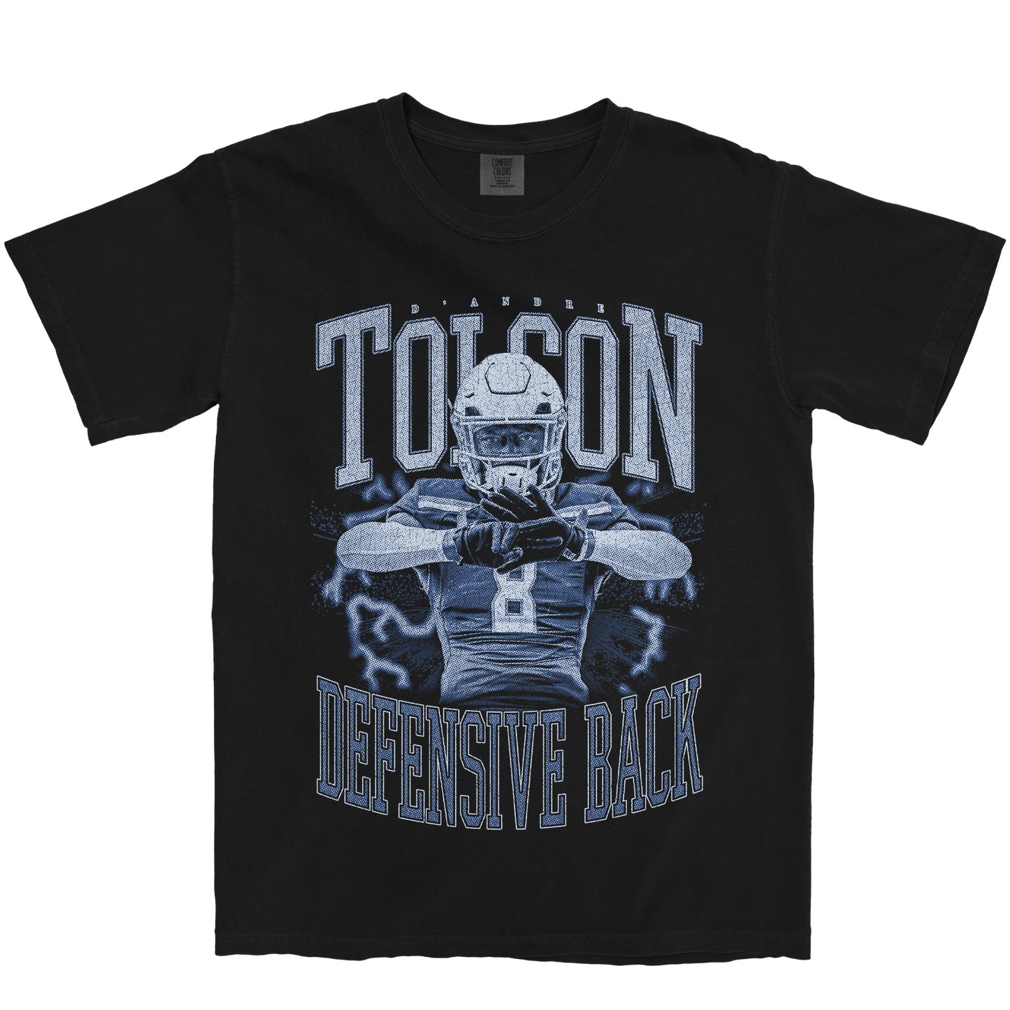 D'ANDRE TOLSON VINTAGE BLACK TEE