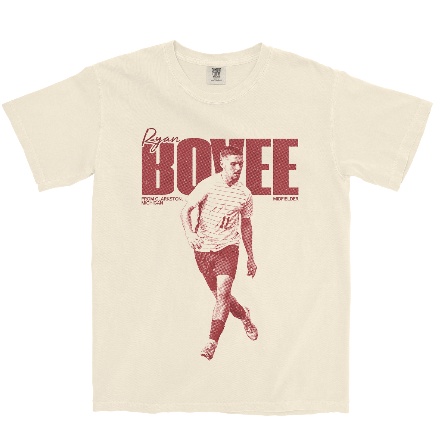 RYAN BOVEE VINTAGE IVORY TEE