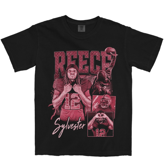 REECE SYLVESTER GRAPHIC BLACK TEE