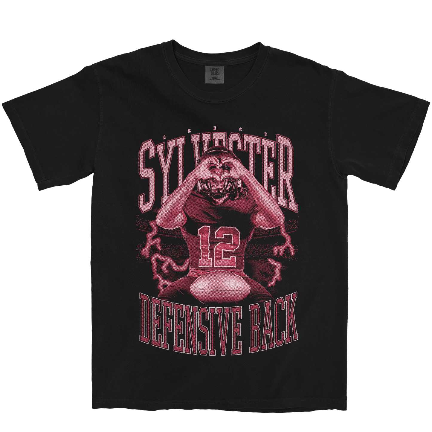 REECE SYLVESTER VINTAGE BLACK TEE