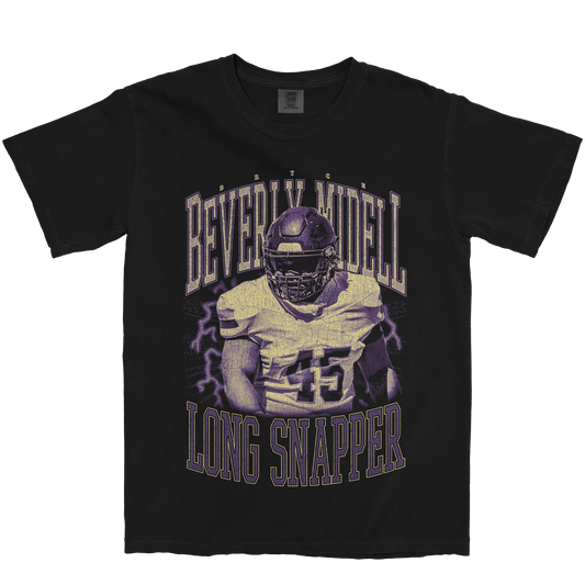 BRYCE BEVERLY-MIDELL VINTAGE BLACK TEE