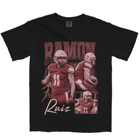 RAMON RUIZ GRAPHIC BLACK TEE