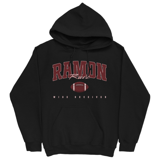 RAMON RUIZ FOOTBALL BLACK HOODIE