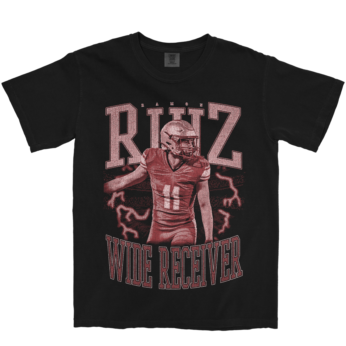 RAMON RUIZ VINTAGE BLACK TEE