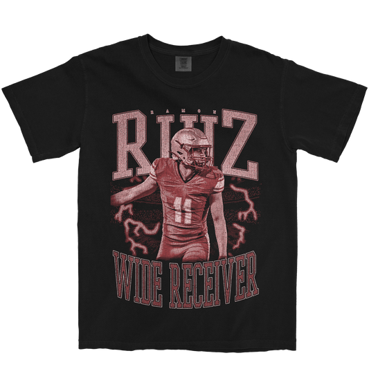 RAMON RUIZ VINTAGE BLACK TEE