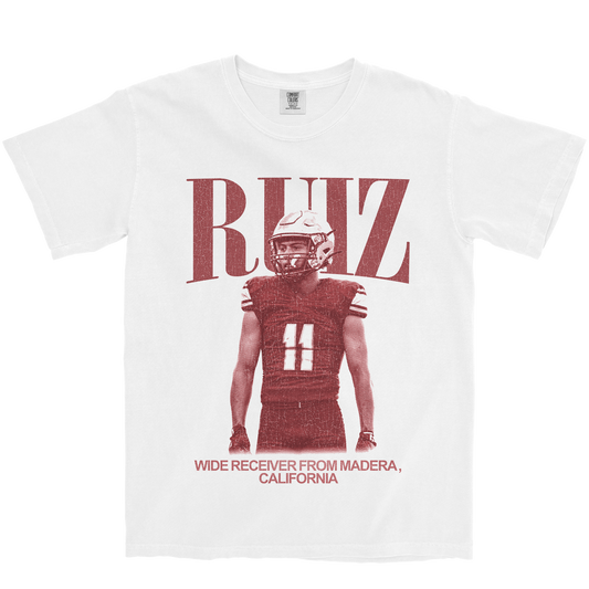 RAMON RUIZ VINTAGE WHITE TEE