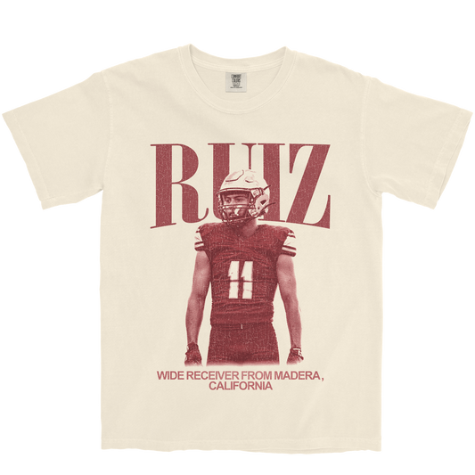 RAMON RUIZ VINTAGE IVORY TEE