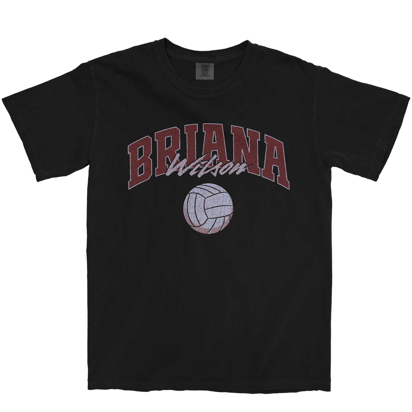 BRIANA WILSON VOLLEYBALL BLACK TEE