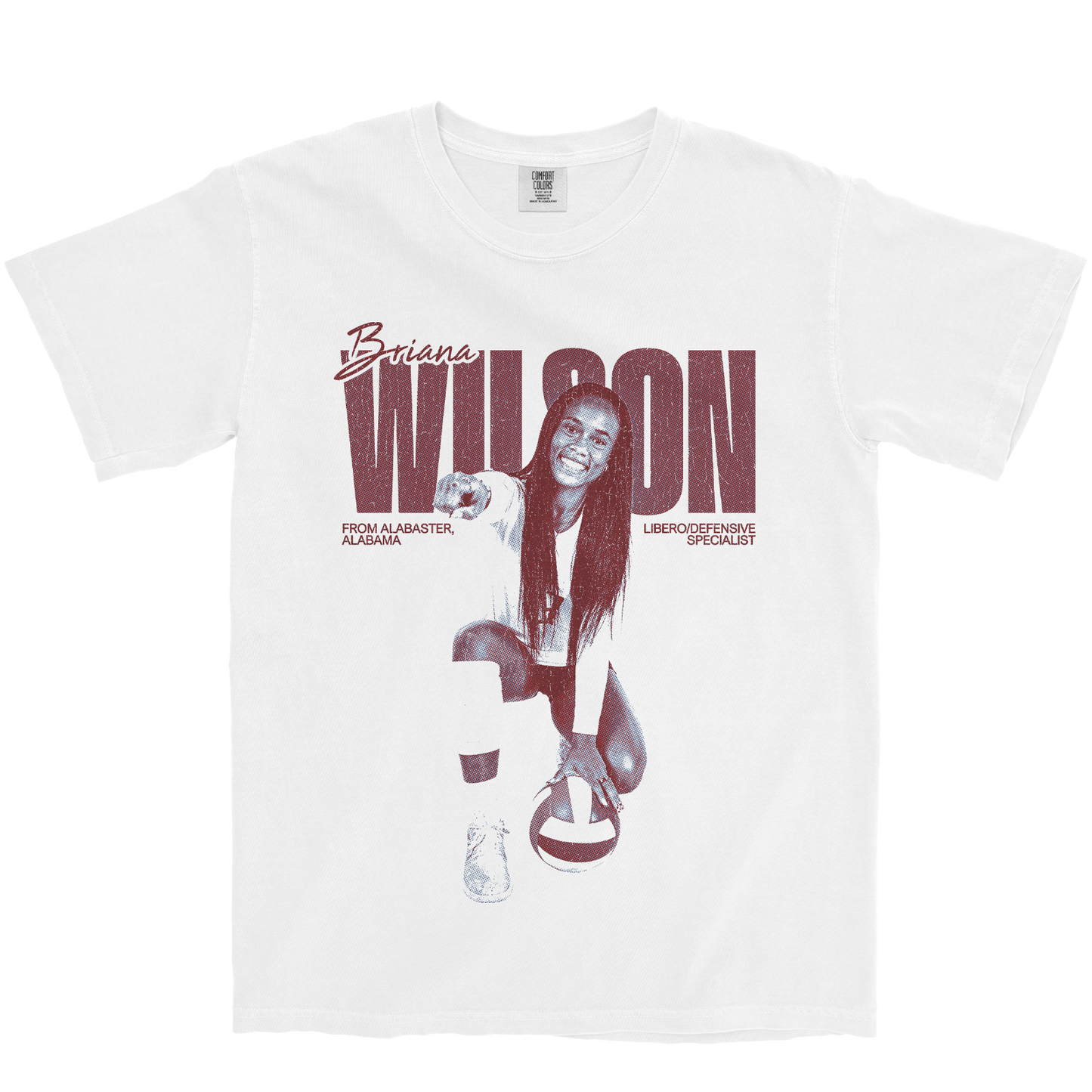 BRIANA WILSON VINTAGE WHITE TEE